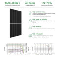 24 V 36V Solar PV Modul 300W monokristallines Solarpanel